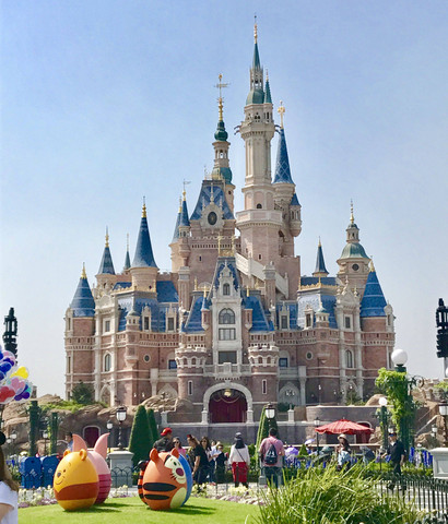 Popular themed park # 8 Shanghai Disneyland Park