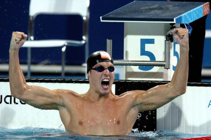 Top Olympic swimmers-Pieter Van den Hoogenband
