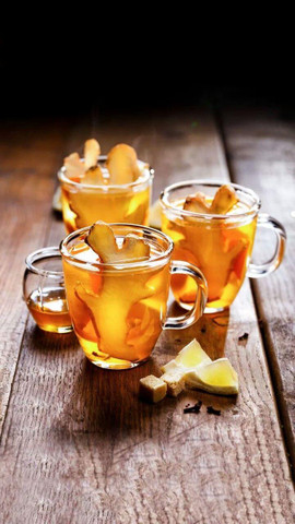 Healthy hot drinks- Ginger tea