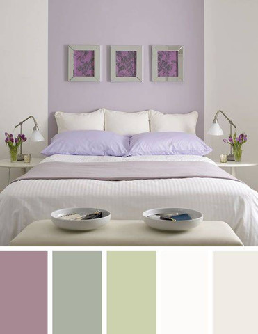 Trending paint colors- Cool lavenders and lilacs