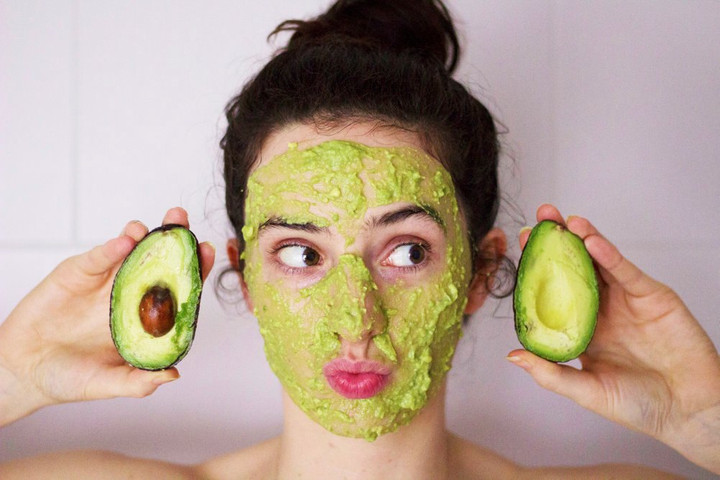 Simple fruit face pack for skin- Avocado