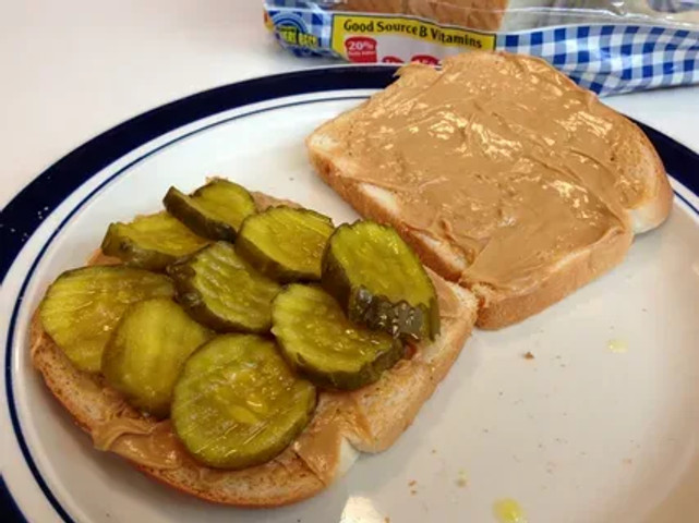 Weirdest food combinations: Peanut butter and pickles