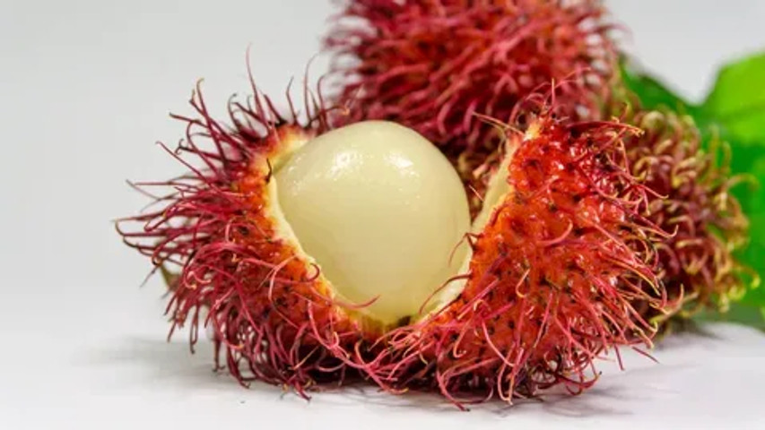 Least eaten fruits: Rambutan