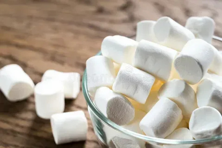 Fun facts about marshmallows: pale yellow