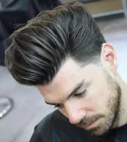 TRENDY HAIRCUTS FOR MALES: Pompadour