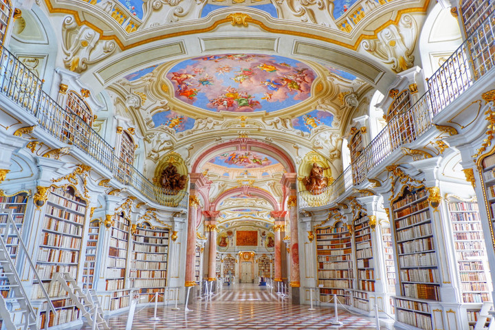 Most beautiful libraries in the world: Admont Abbey Library