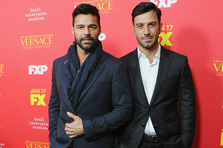 Gay celebrity couples in hollywood: Ricky Martin and Jwan Yosef