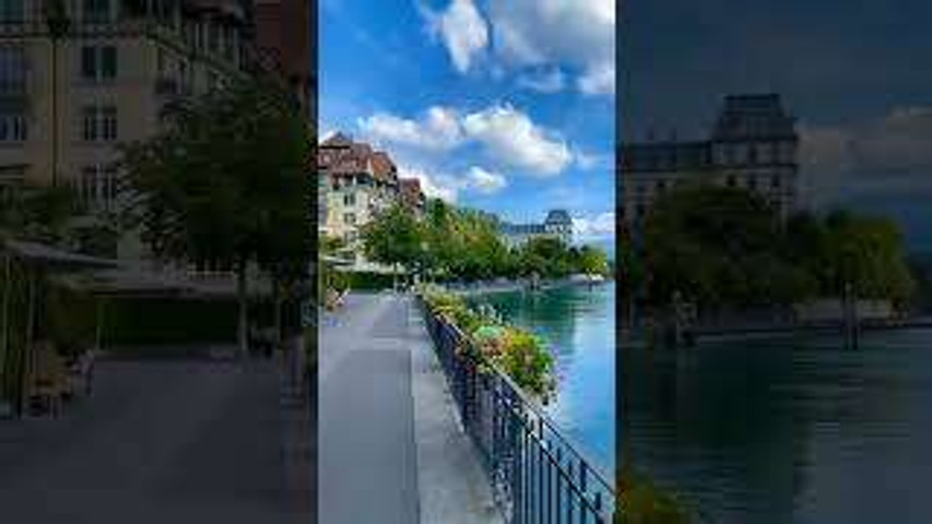 Switzerland city of Alps