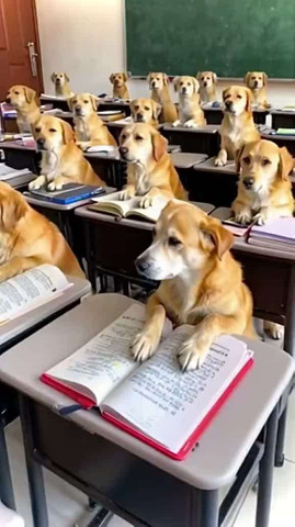 Dogs training school