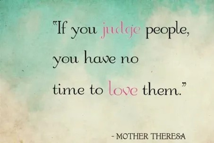 Judgment Leaves No Room for Love