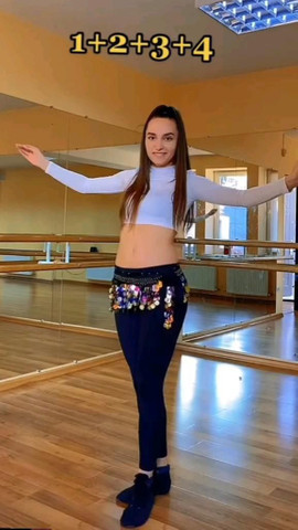 Belly dance step