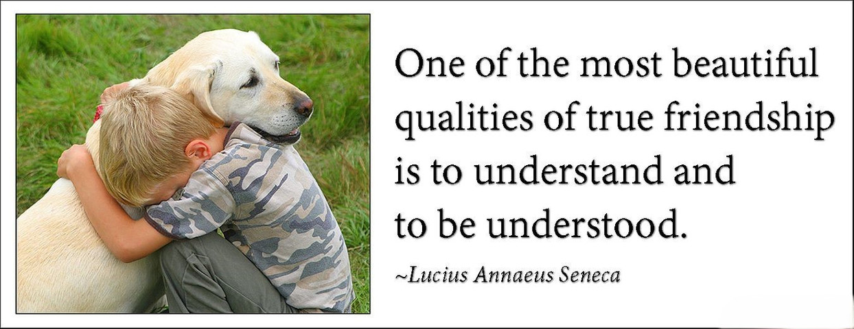 The Best Part of Friendship is Understanding One Another