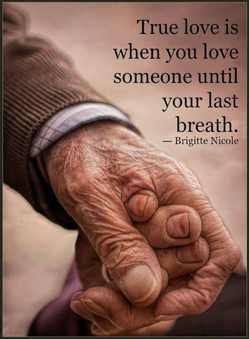Real Love is Loving Someone Until the End of Time