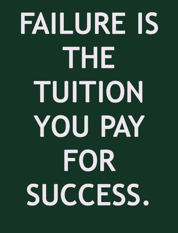 Success Requires the Lessons from Failure