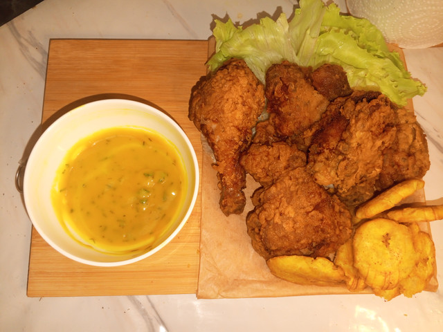 Pollo frito parte 3 