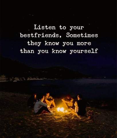 Share a moment when your best friend truly understood you