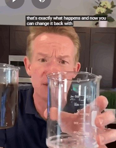 Chemical clock reaction