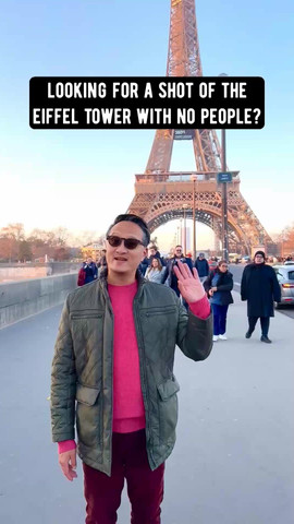 Eiffel tower shot