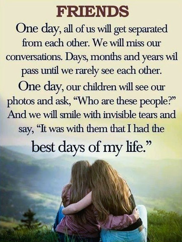 Making beautiful memories with best friends