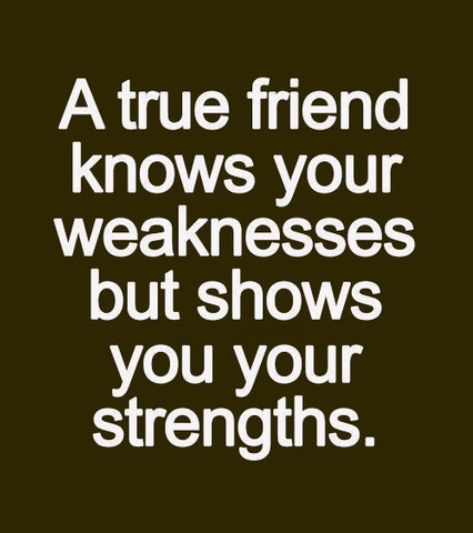A True Friend Sees Beyond Flaws to Show You Your Strength