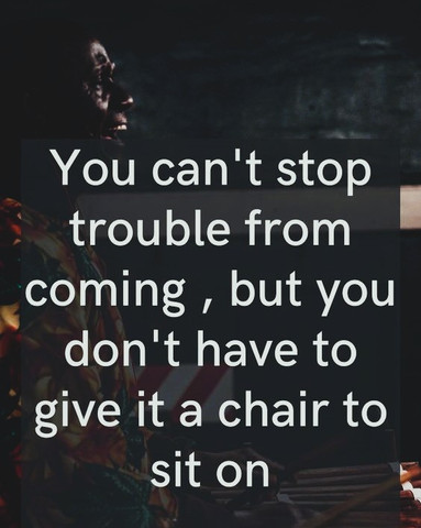 Trouble Can