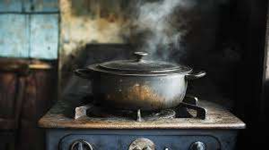 something inside the pot