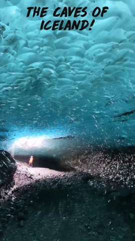 Iceland cave