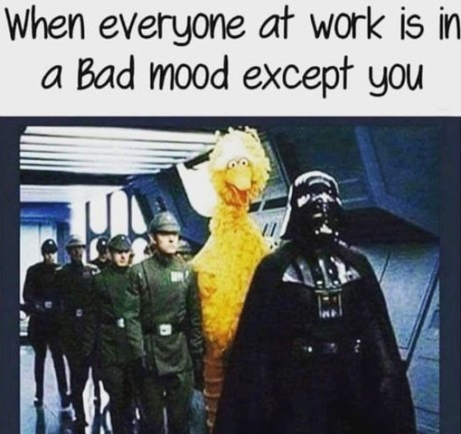 When everyone at work is in a bad mood