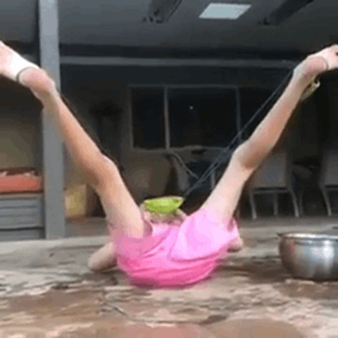 Crazy lady