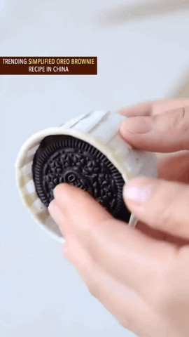 Oreo fudge brownie