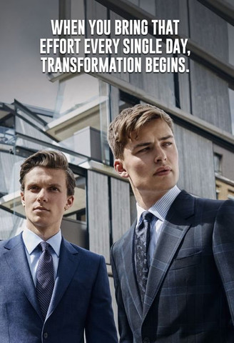 When you bring that effort every single day, transformation begins