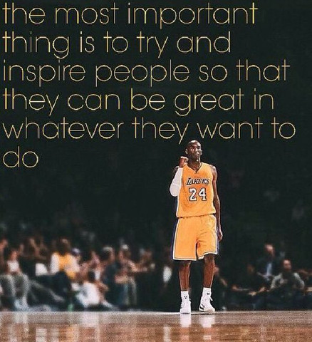 The most important thing is to try