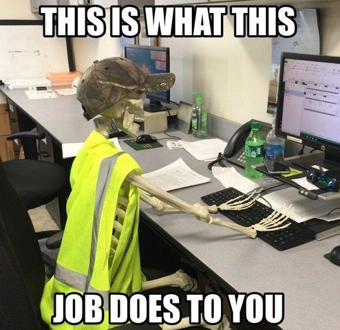 This is what this job does to you