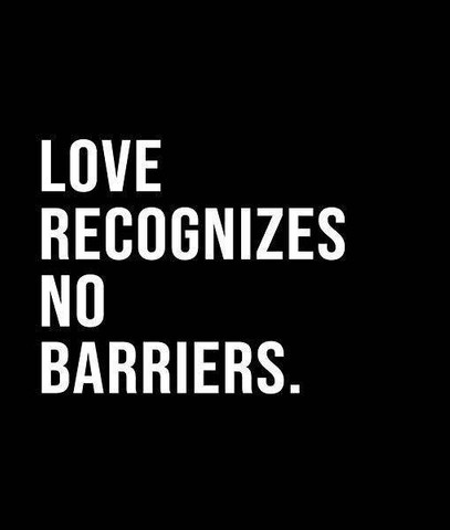Love recognizes no barriers