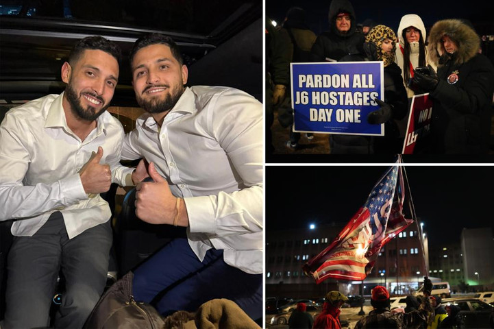 First two Jan. 6 prisoners released after Trump’s Day 1 pardon