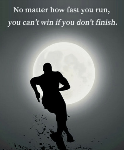 No matter how fast you run, you can