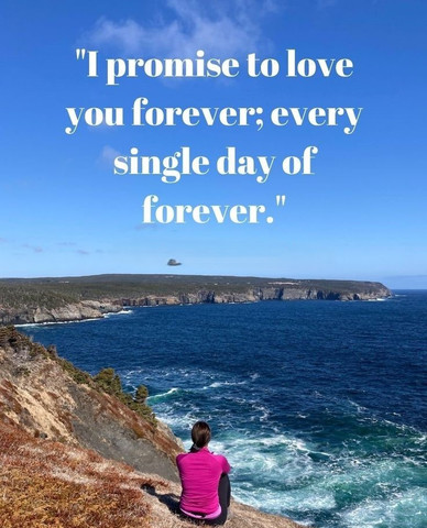 I promise to have you forever