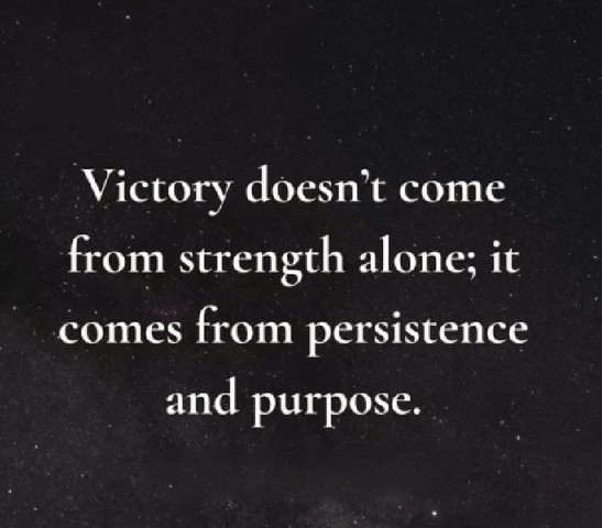 Victory doesn