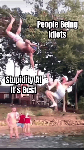 People being idiot