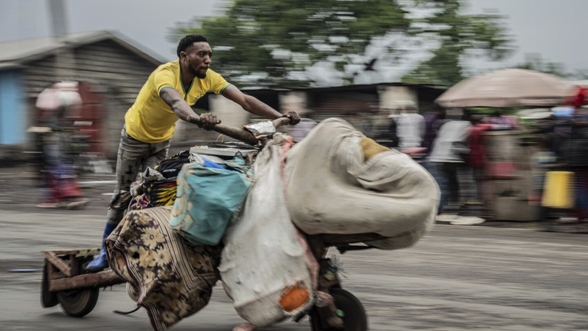 Congo’s forces try to slow Rwanda-backed rebels in the east as protests break out in the capital