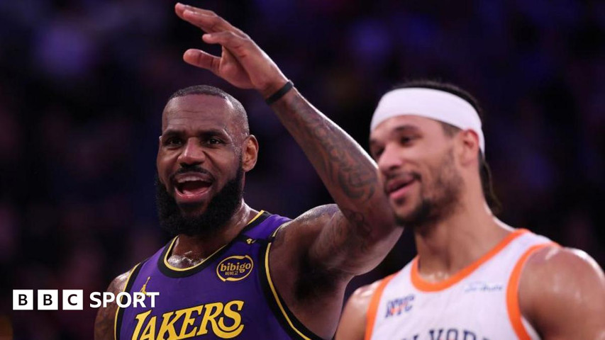 NBA: LeBron James stars for Los Angeles Lakers amid Luka Doncic trade reports