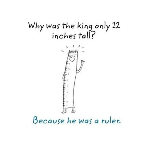 Why was the king only 12 inches tall ?