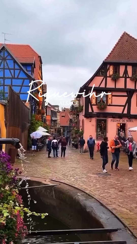 A little slice of fairytale heaven in the heart of Alsace.