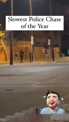 Slowest Police Chase