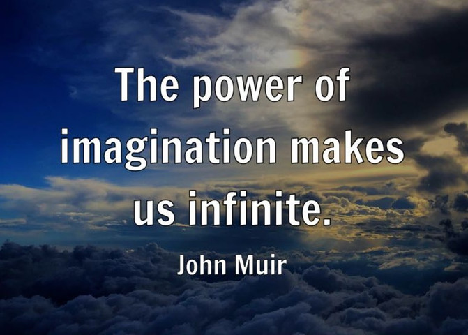 The power of imagination makes us infinite