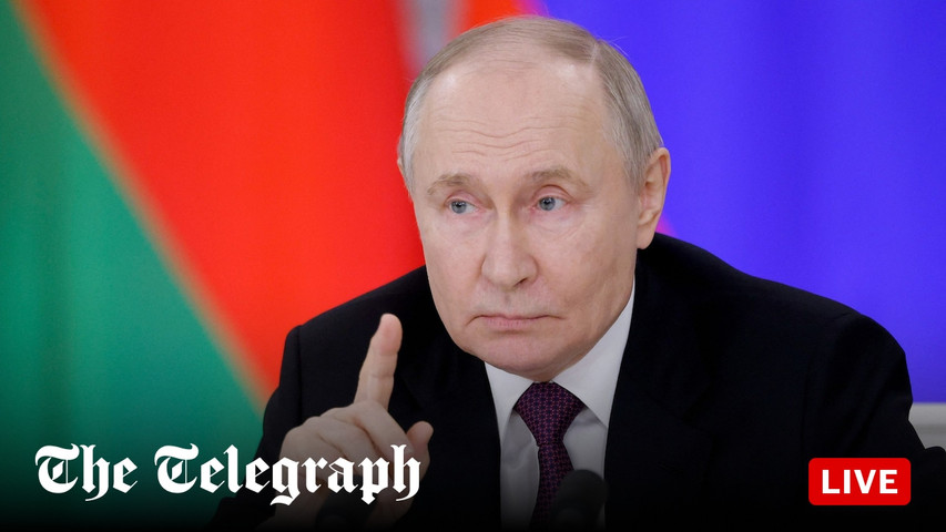 Ukraine-Russia war latest: Putin will agree to US ceasefire – on his terms