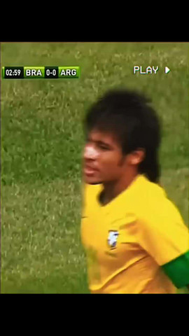Messi Destroyed Young Neymar