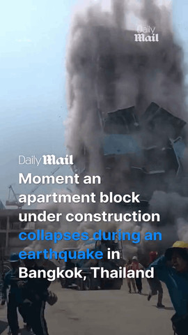 Huge 7.7 magnitude earthquake hits Bangkok,