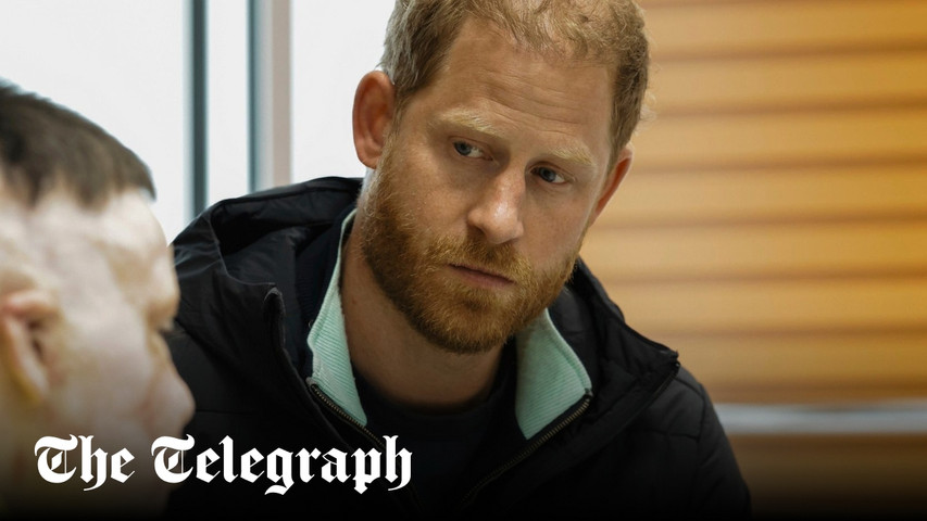 Prince Harry makes secret visit to Ukraine