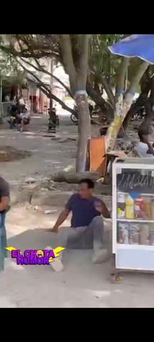 Broma con  cámara escondida